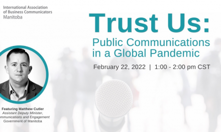 Trust Us: Public Communications in a Global Pandemic