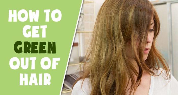 Banish Inexperienced Hair A Information