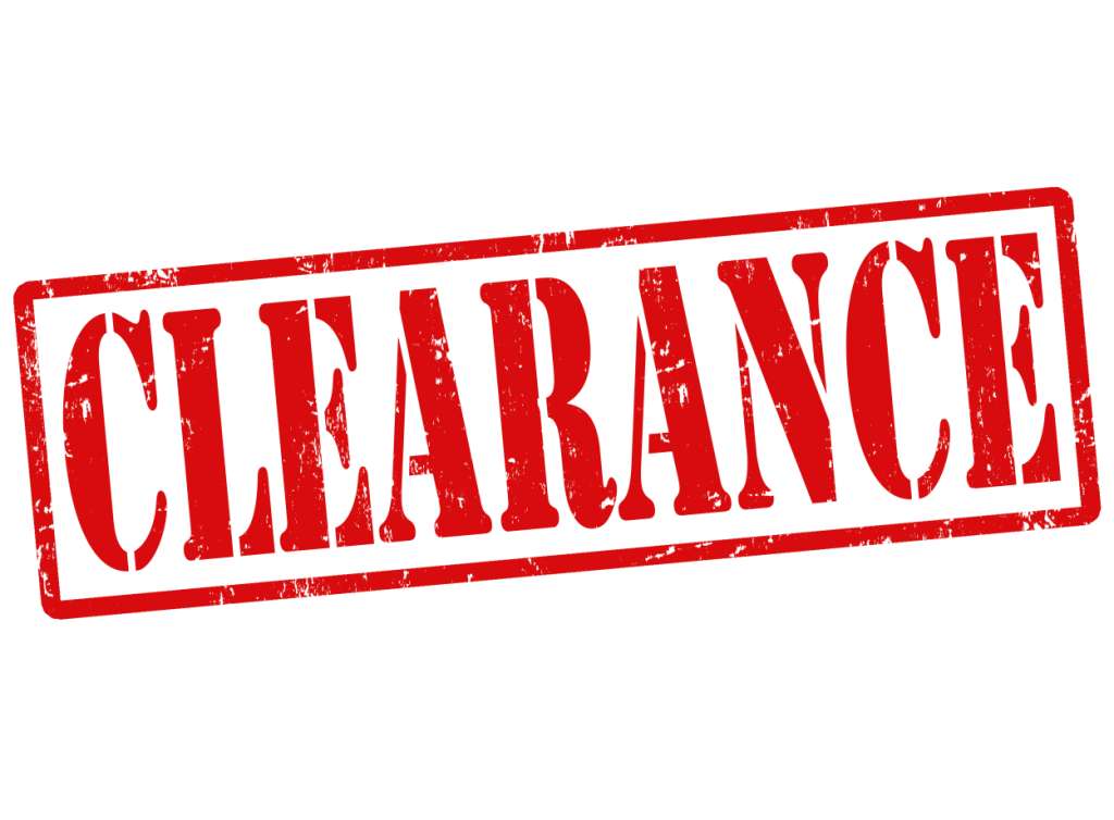How to get network clearance