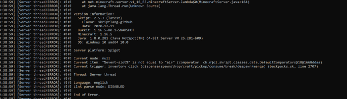 Skript Plugin Occasion Setup A Complete Information