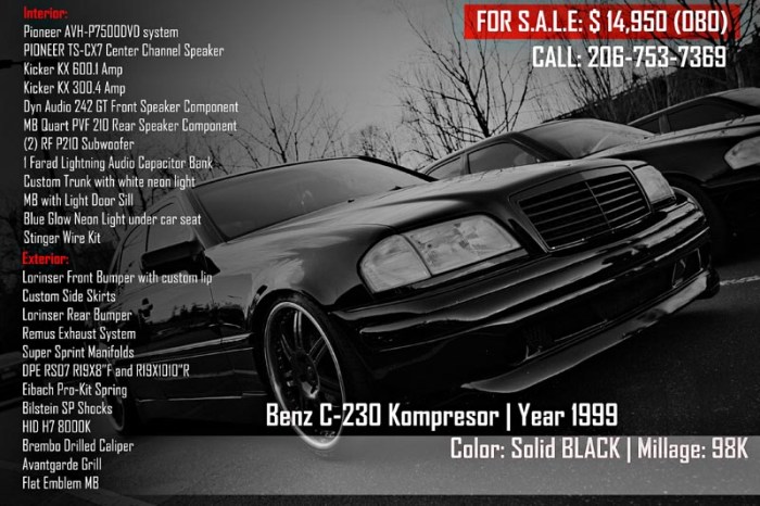 The way to Make C230 Kompressor Sooner