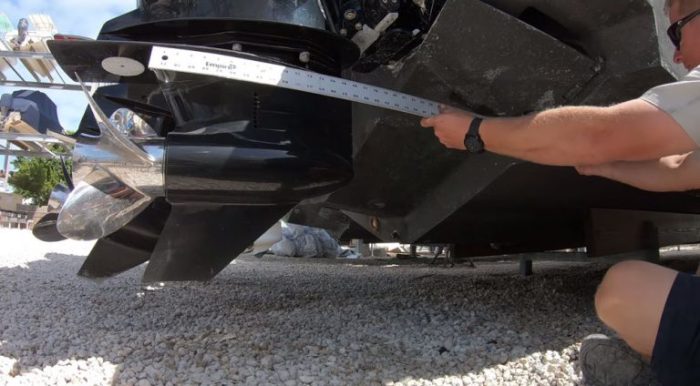 How to measure shaft length outboard motor