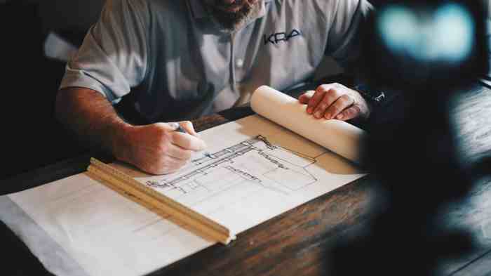 How to draw stairs on a floor plan