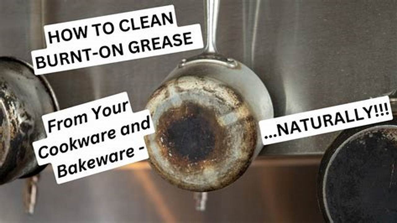 How To Clean Your Kitchen Burner Grease
