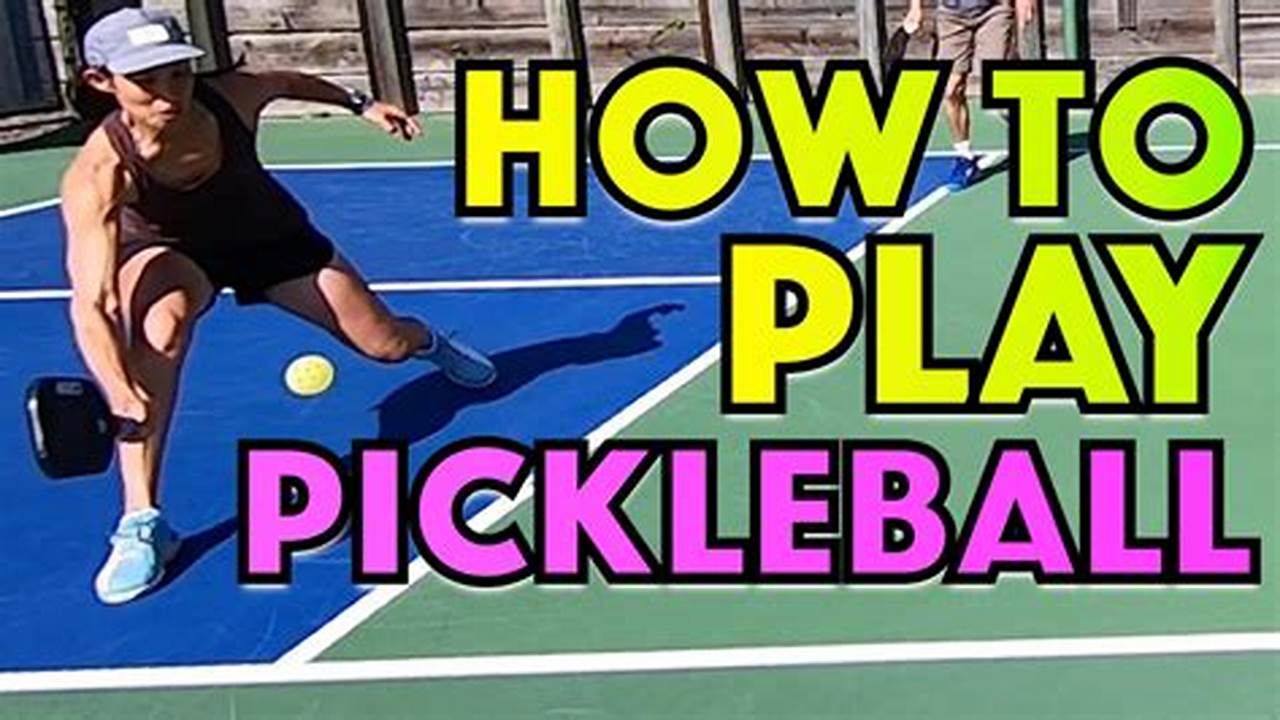 The Ultimate Guide to Conquering Pickleball Singles