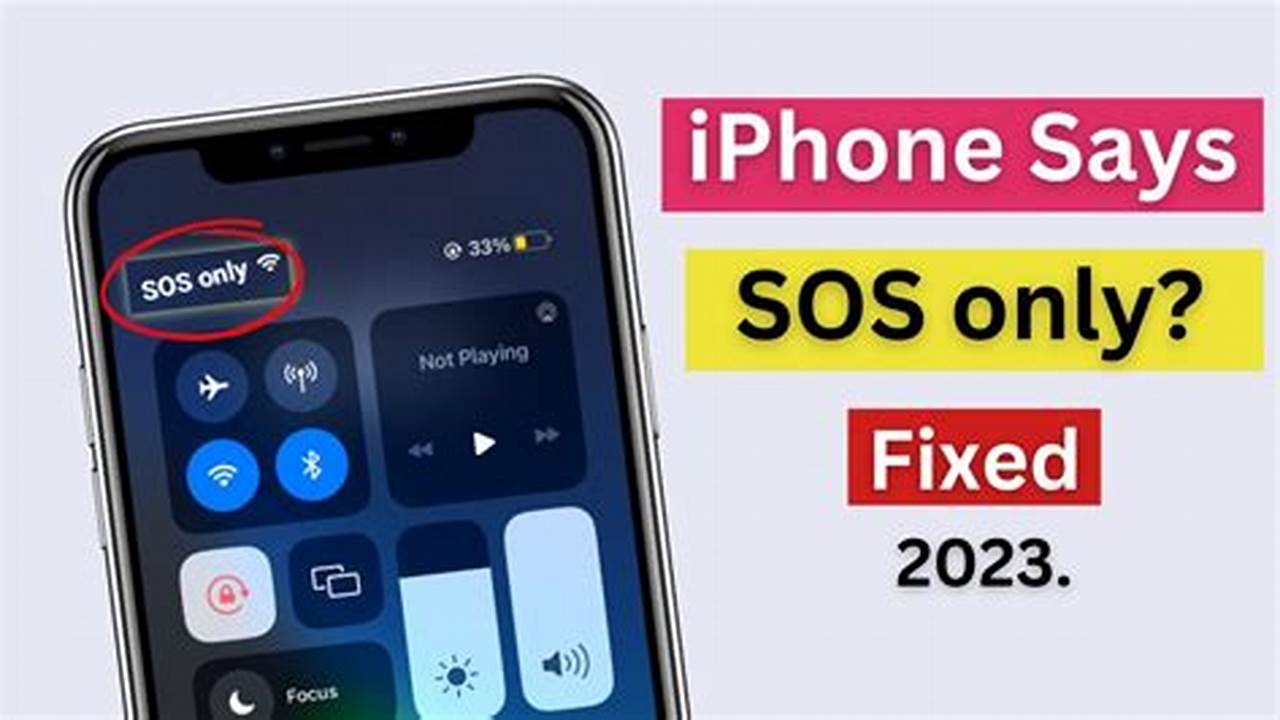 How To Turn Off Sos Only