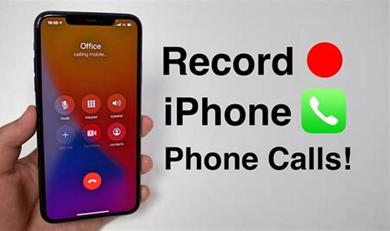 The Ultimate Guide: Record Cell Phone Conversations on iPhone  Step-by-Step