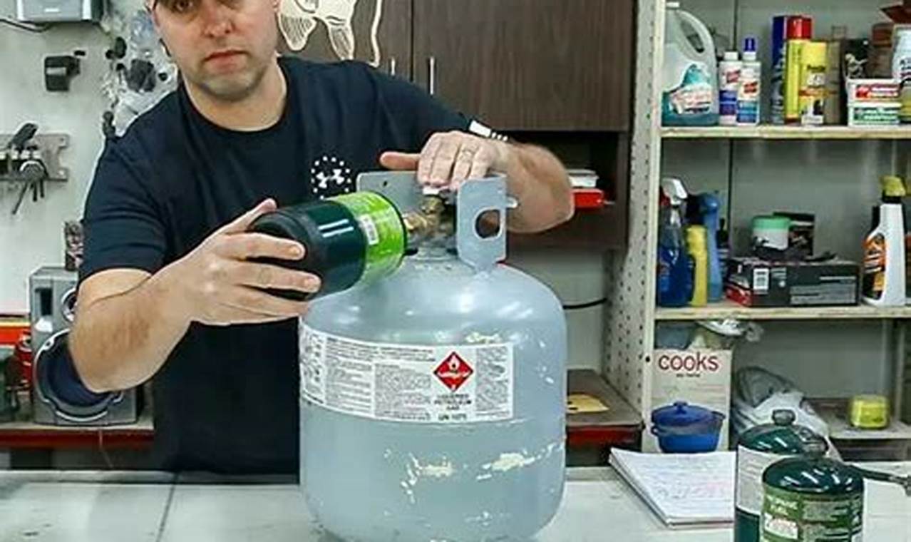 Ultimate Guide: Refilling Your 1-Pound Propane Tanks