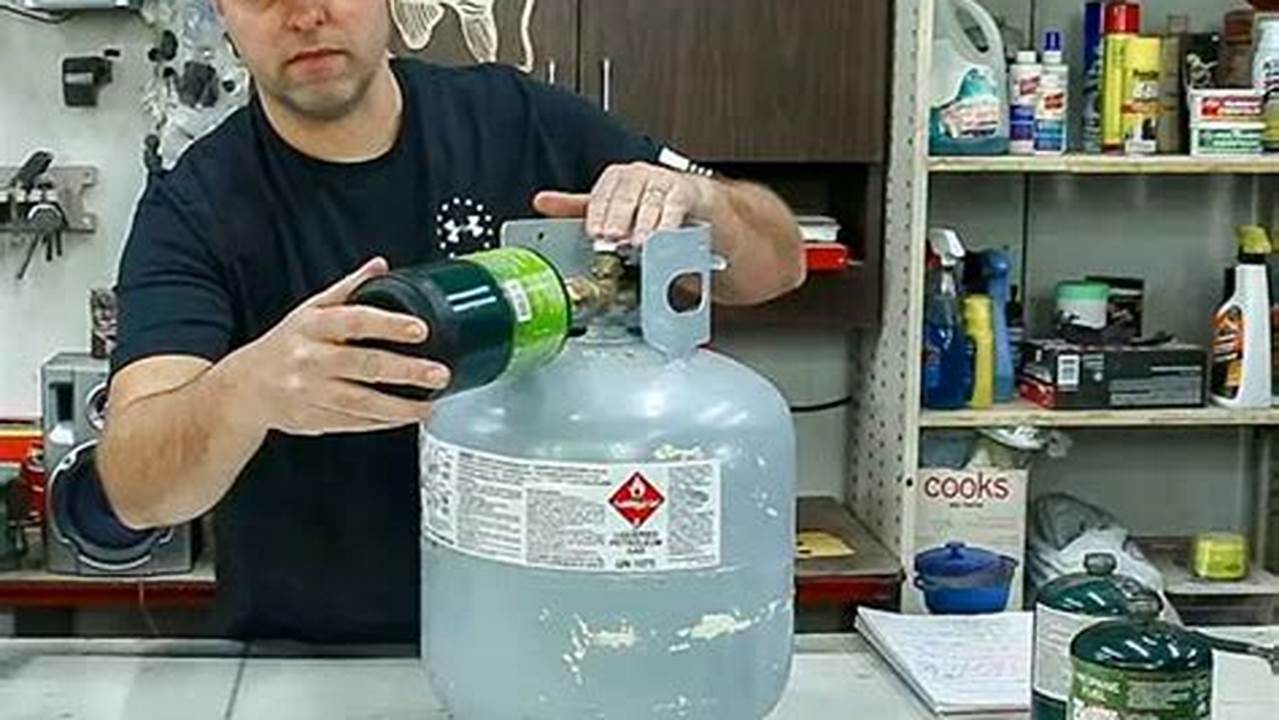Ultimate Guide: Refilling Your 1-Pound Propane Tanks