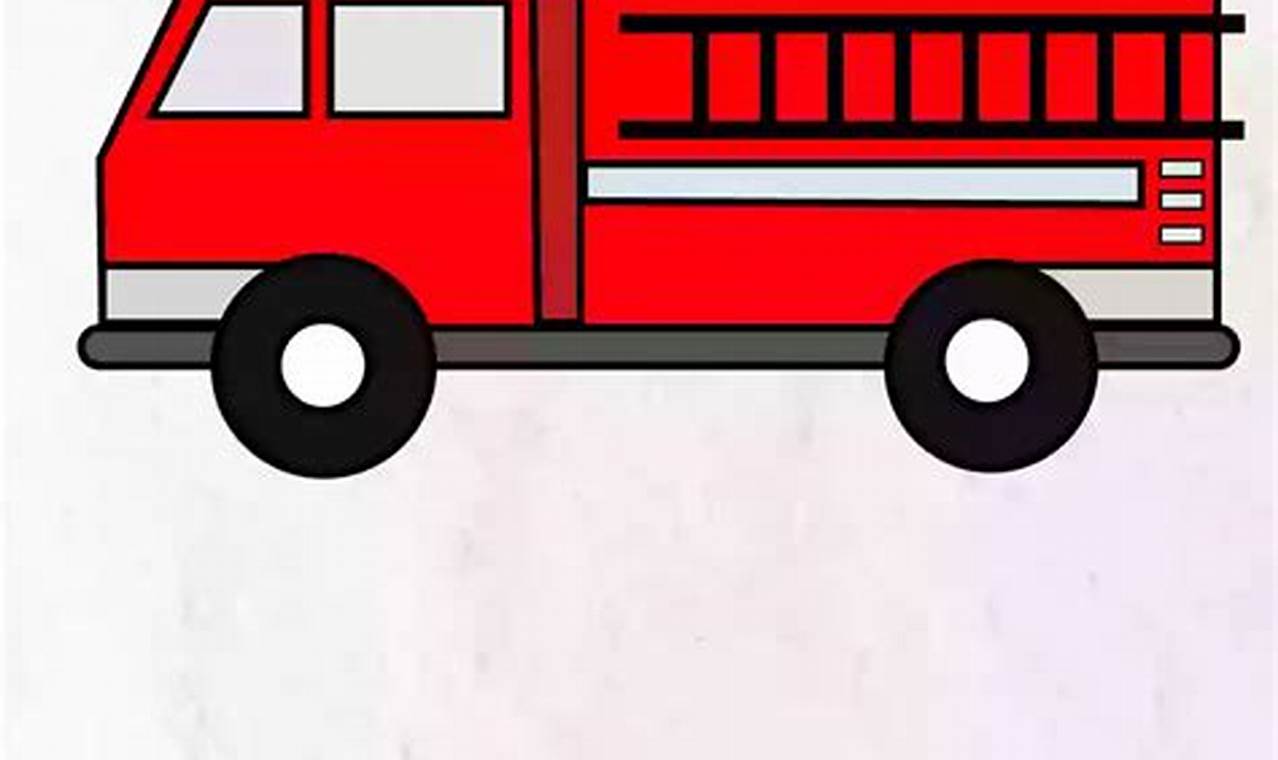 Master The Art: Draw A Fire Truck Like A Pro