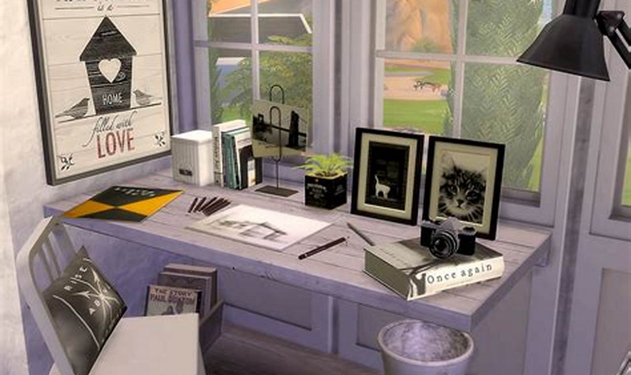 How to Create a Custom Desk in the Sims 4: A Step-by-Step Guide