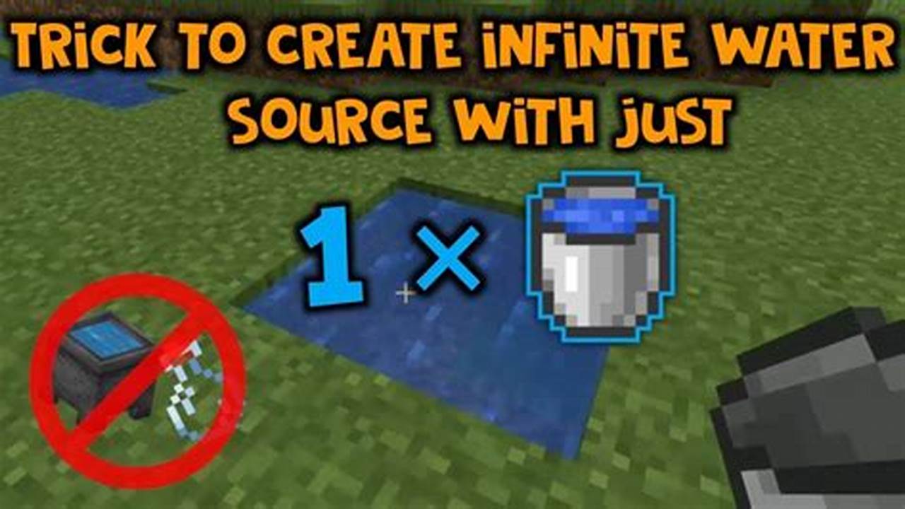 The Ultimate Guide: How to Craft an Infinite Water Source in Minecraft