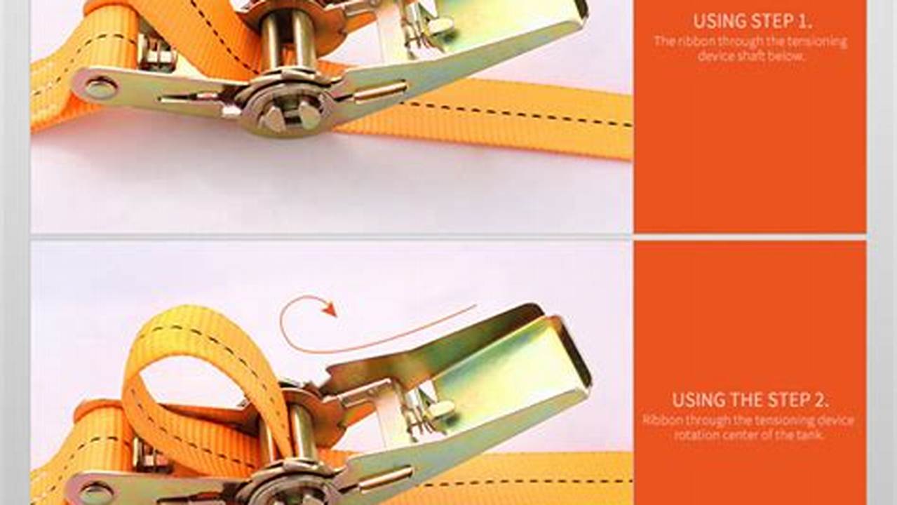 How To Thread A Ratchet Tie Down