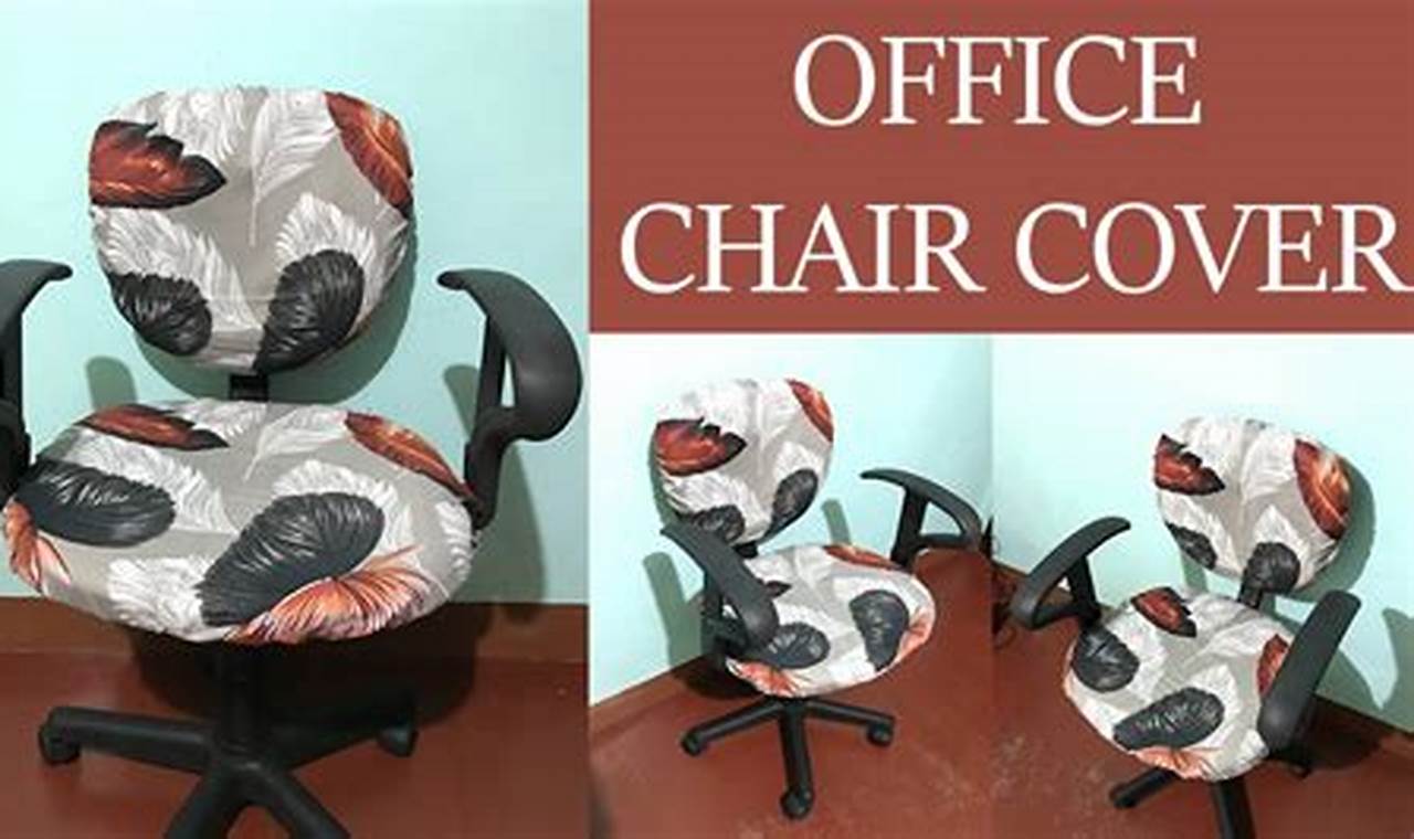 DIY Guide: Master The Art of Office Chair Seat Cover Transformation