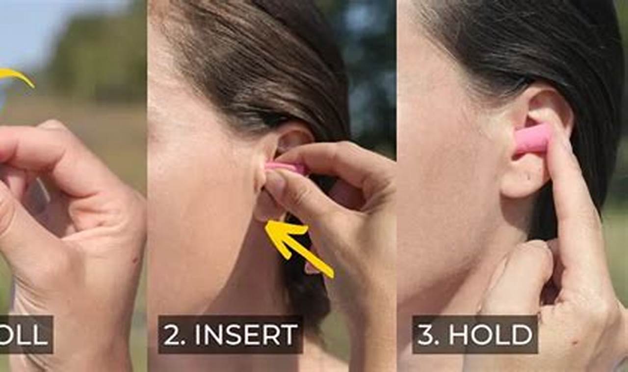 The Ultimate Guide to Inserting Ear Plugs: A Step-by-Step Tutorial
