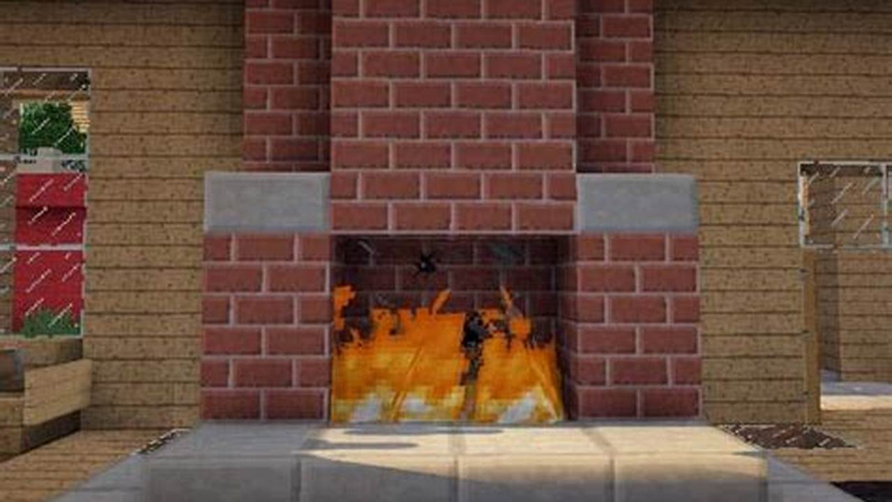 How To Build A Fireplace In Minecraft