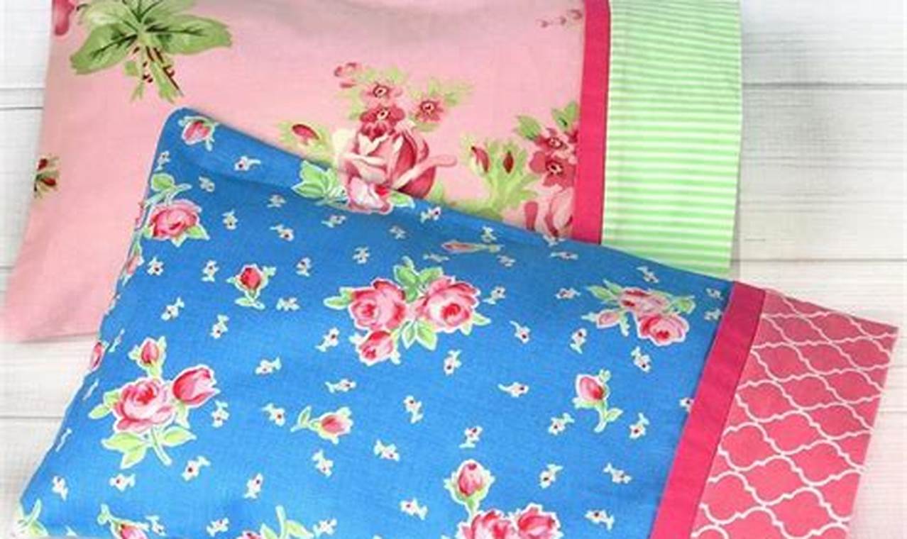 Quick and Easy Pillow Case Tutorial for Beginners