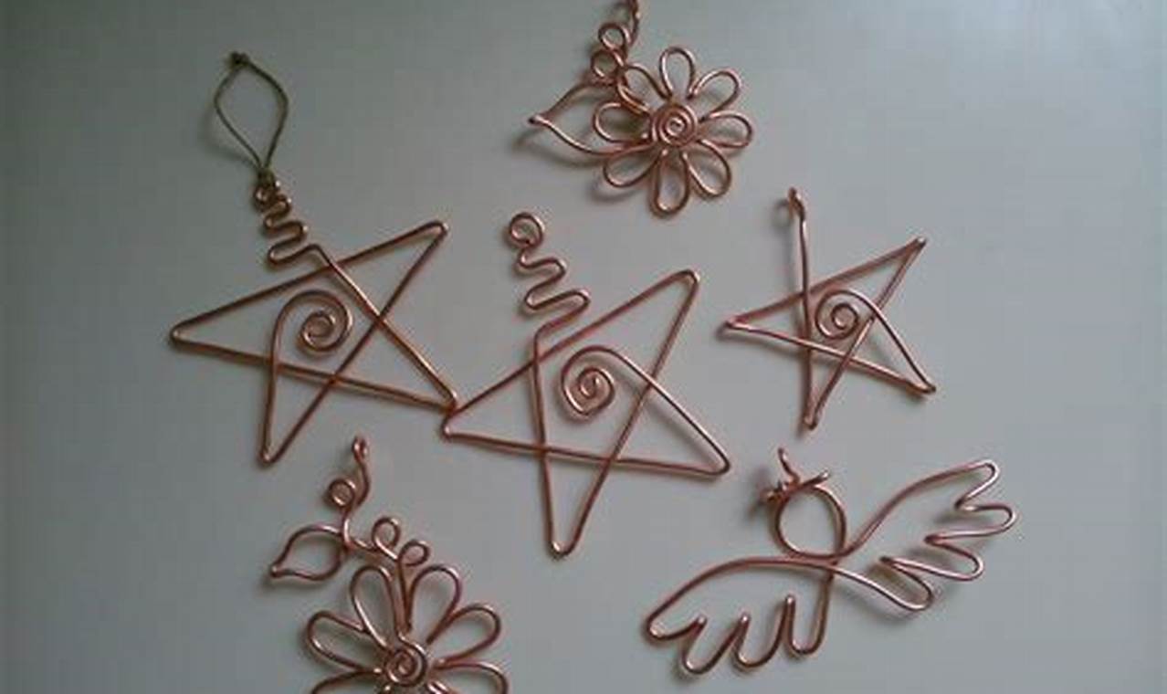 How to Fold Your Own Wire for Ornament Making: DIY Guide