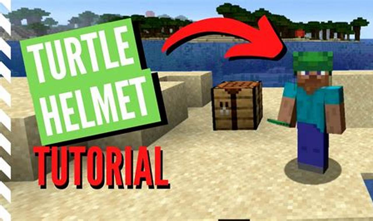 How to Craft and Find Turtle Helmets in Minecraft Easily