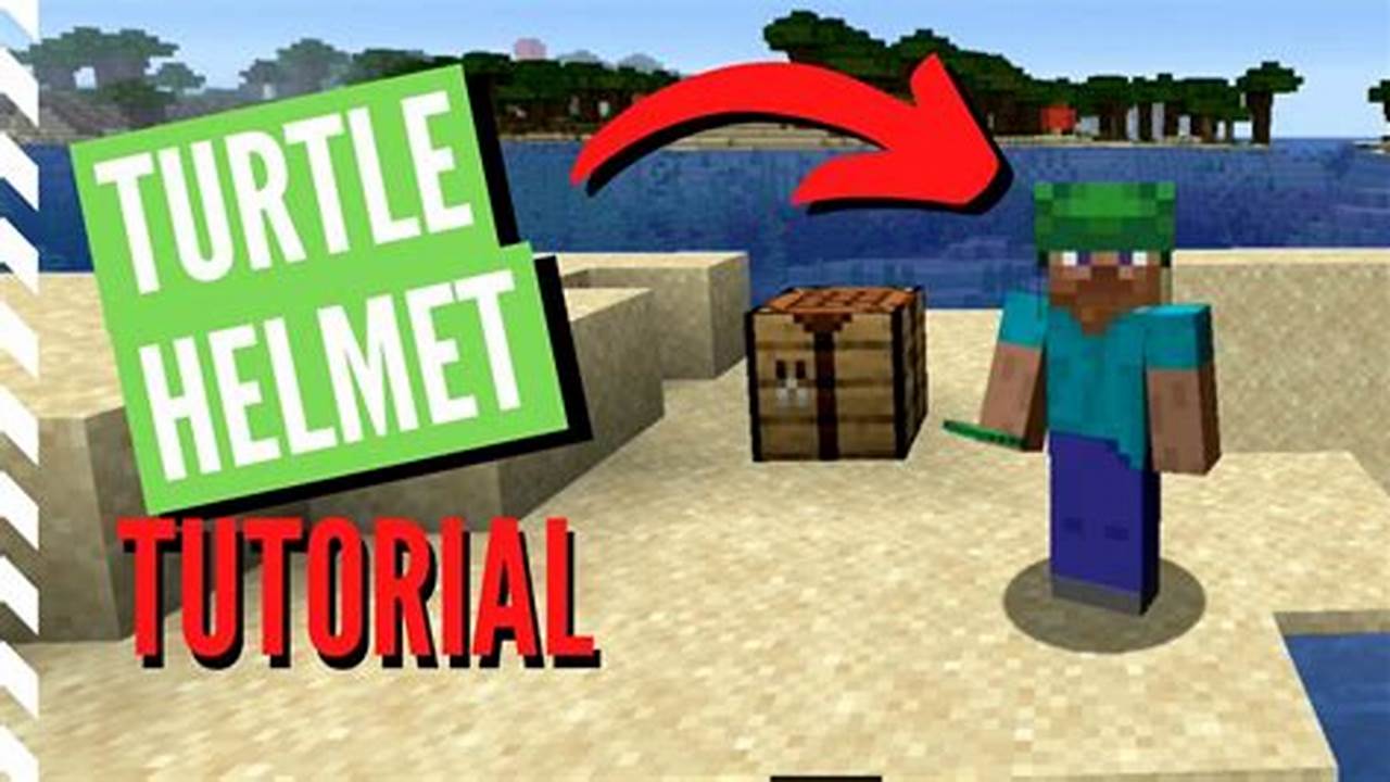 How to Craft and Find Turtle Helmets in Minecraft Easily