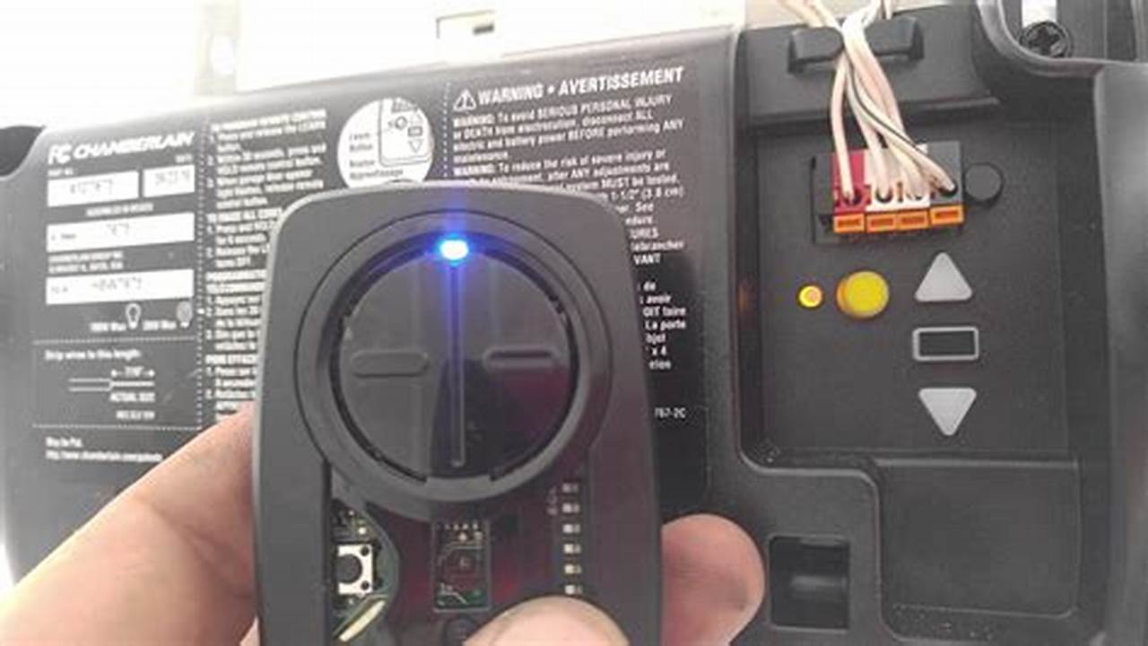 How to Effortlessly Reprogram Your Chamberlain Remote for a Genie Pro98