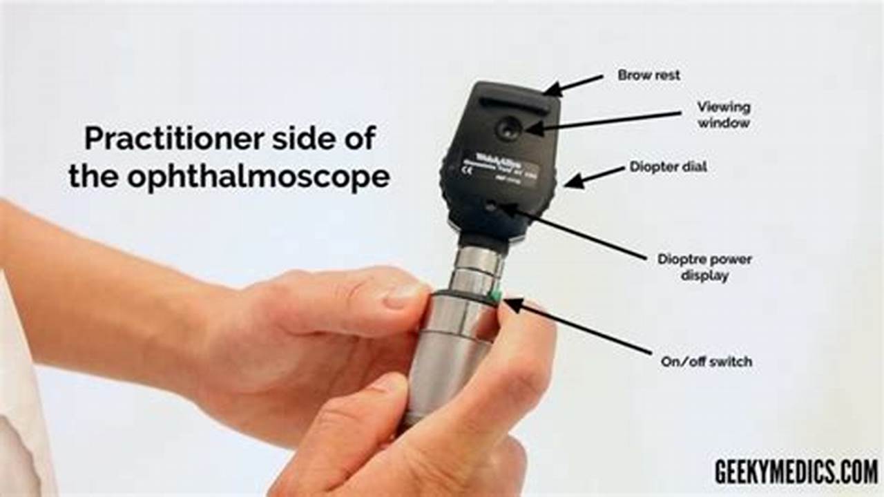 How To Clean Ophthalmoscope Lenses
