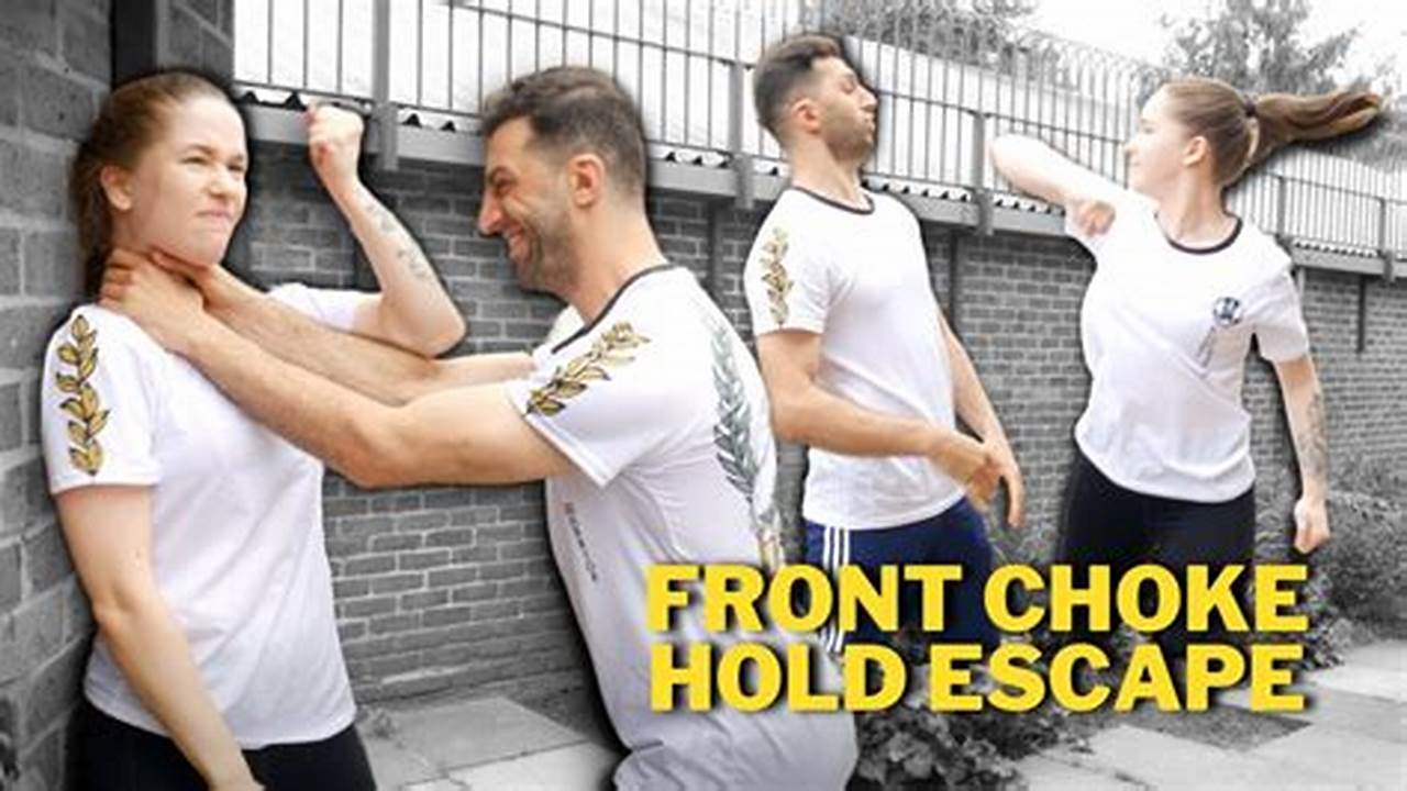 How To Get Out Of A Choke Hold