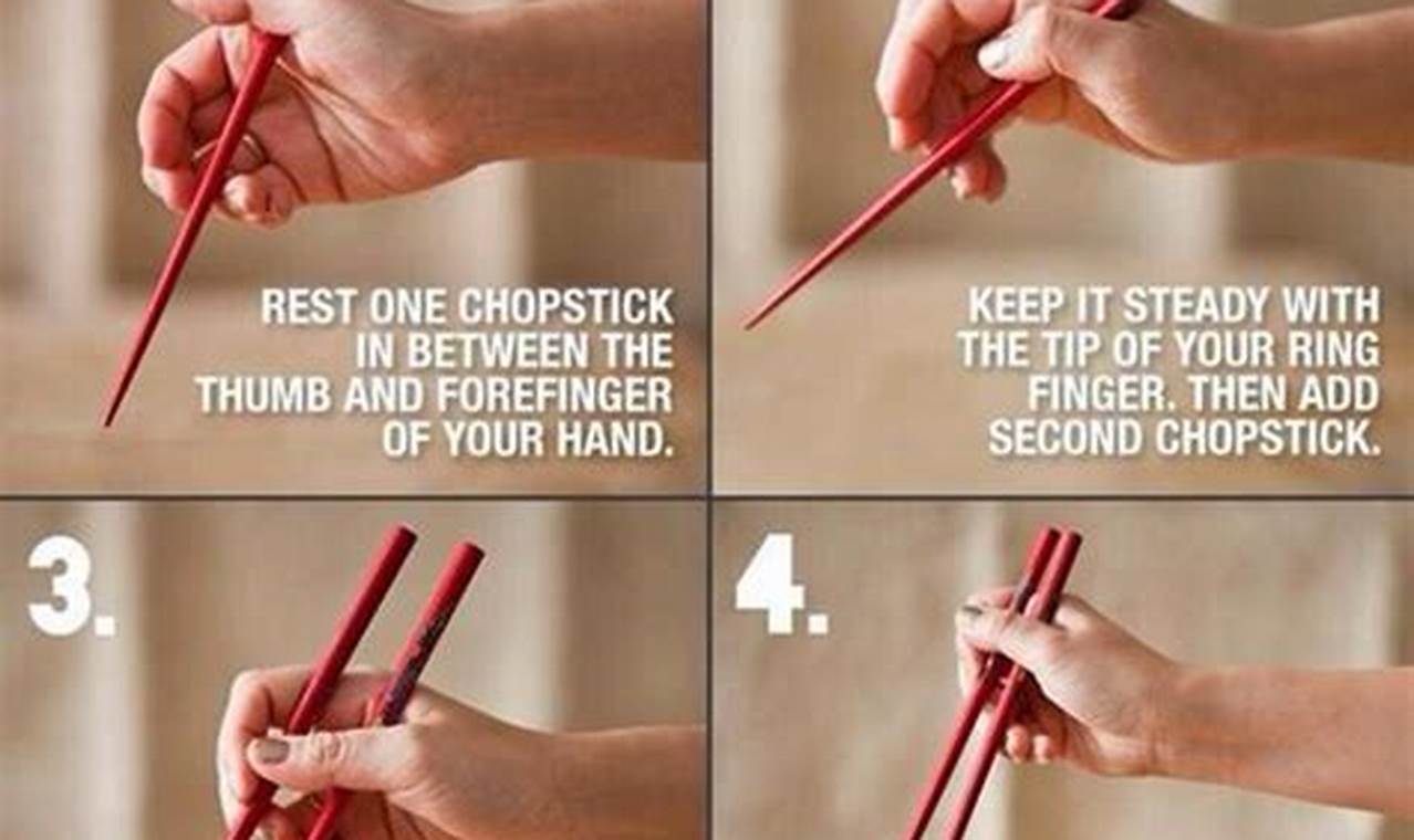 How to Use Chopsticks Like a Pro: Master the Art of East Asian Dining