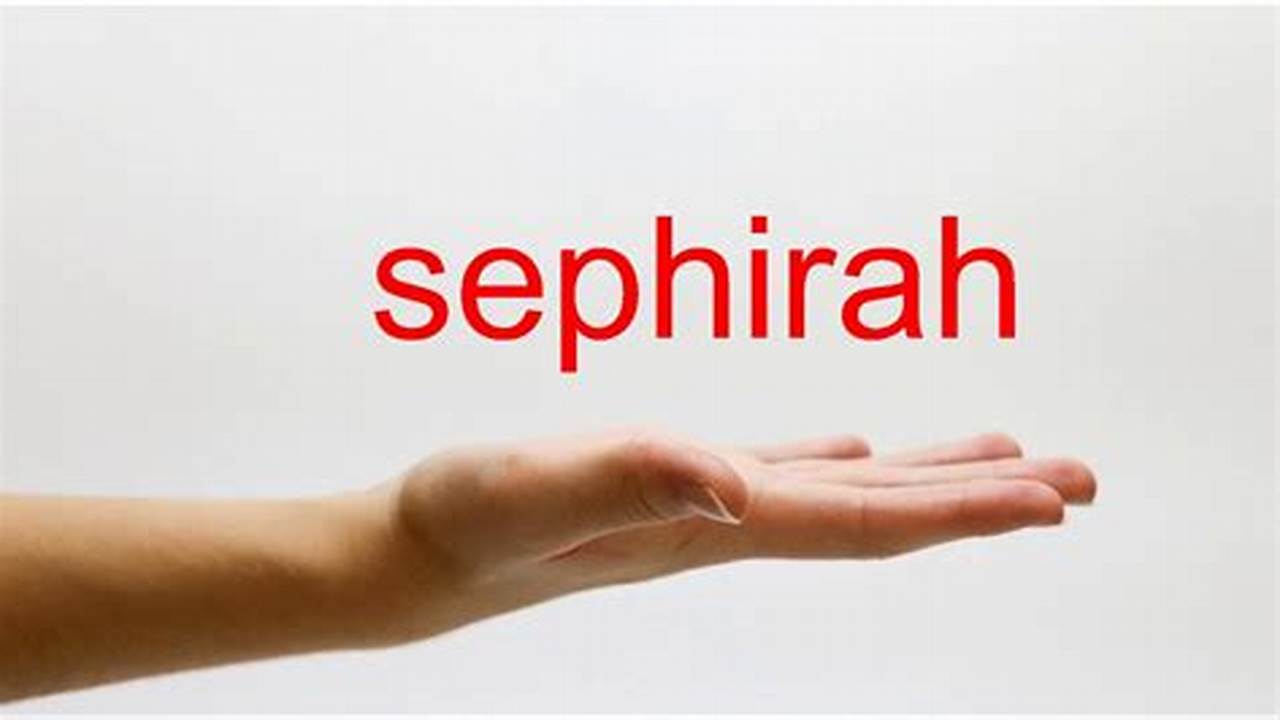 How To Pronounce The Sephirah