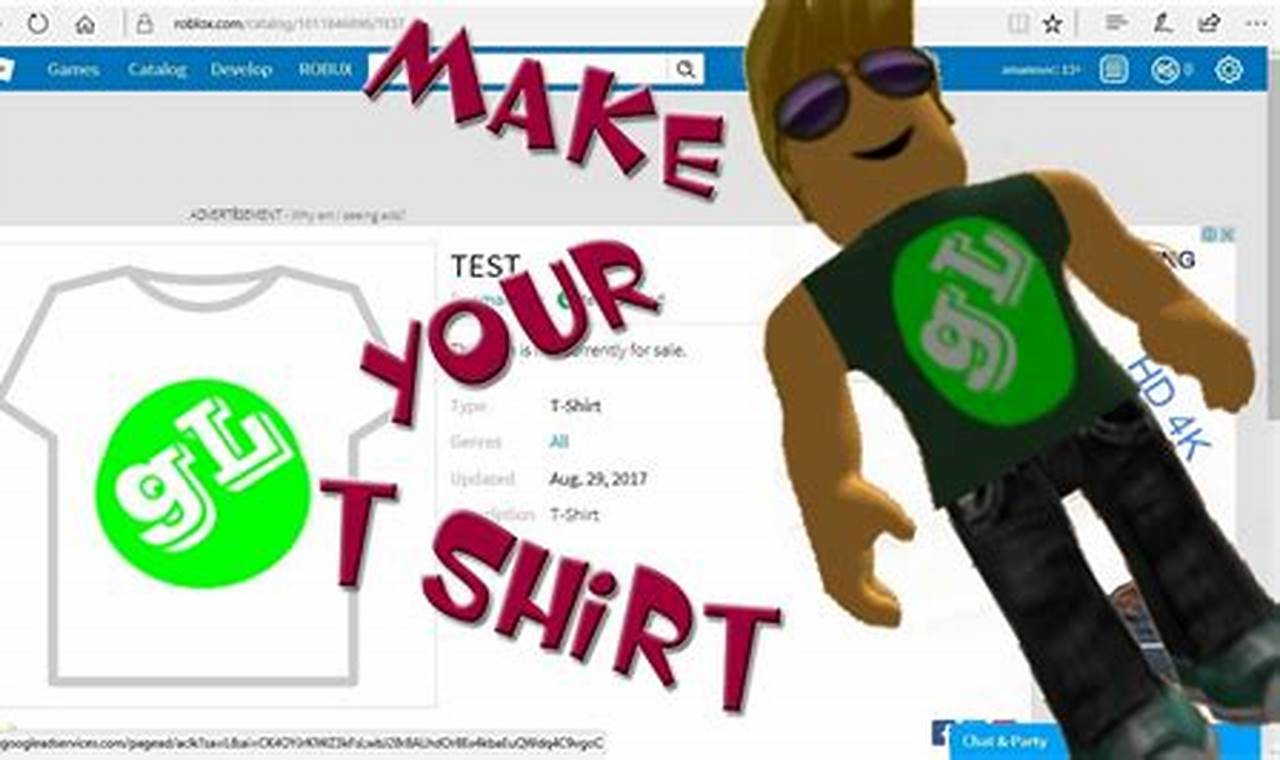 How To Customize Your Roblox T-Shirt: A Comprehensive Guide