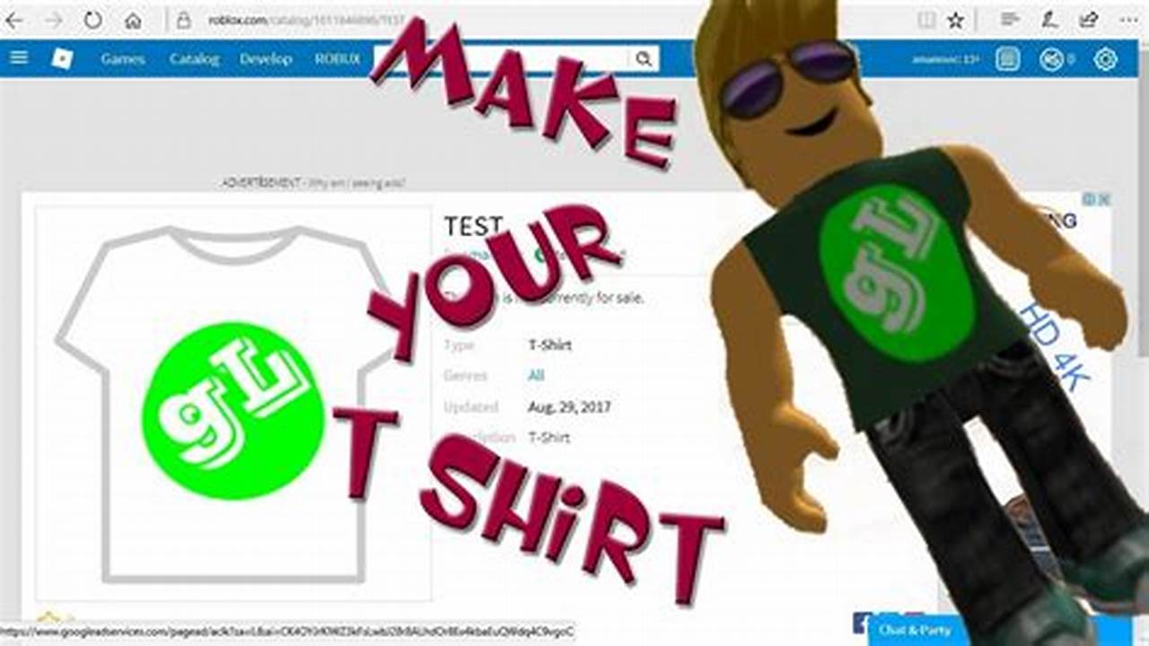 How To Customize Your Roblox T-Shirt: A Comprehensive Guide