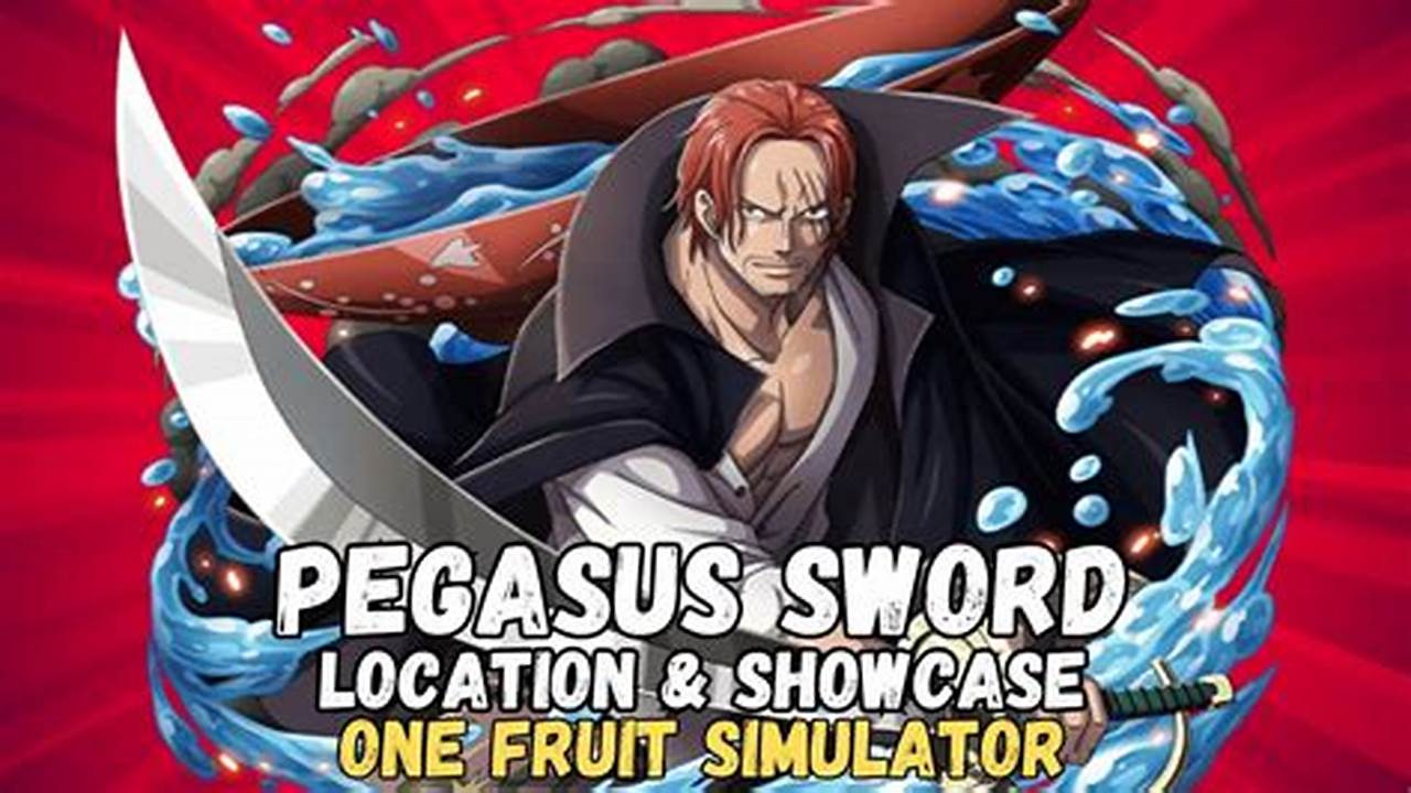 How To Get The True Pegasus Sword In One Fruit