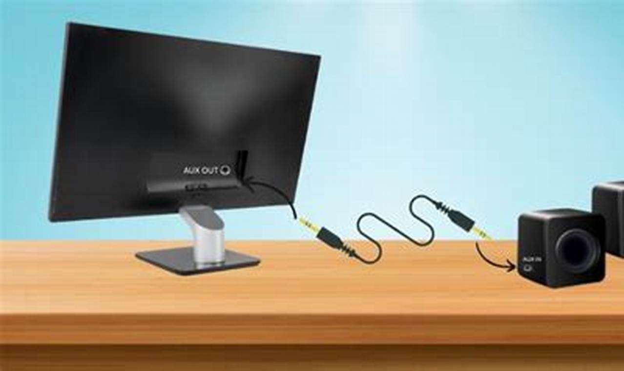 The Easiest Way to Connect Speakers to a Monitor for Crystal-Clear Audio