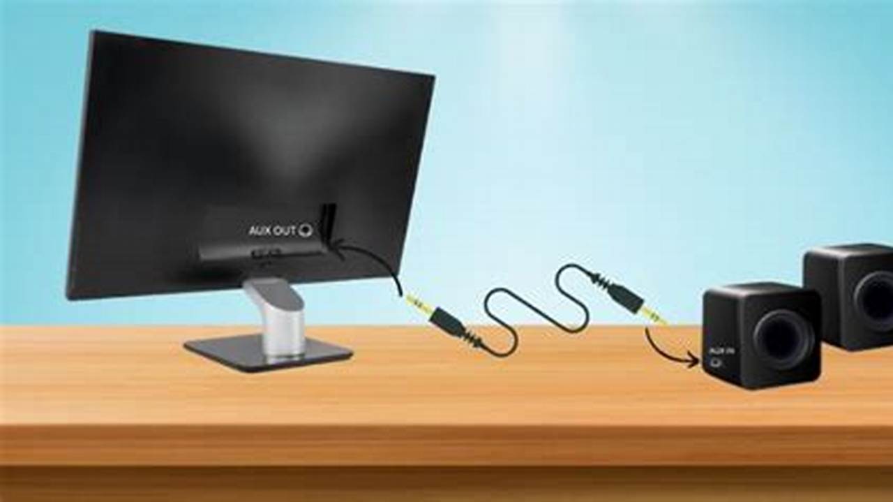 The Easiest Way to Connect Speakers to a Monitor for Crystal-Clear Audio