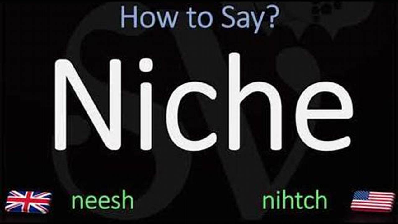 Master the Pronunciation of "Niche": A Comprehensive Guide