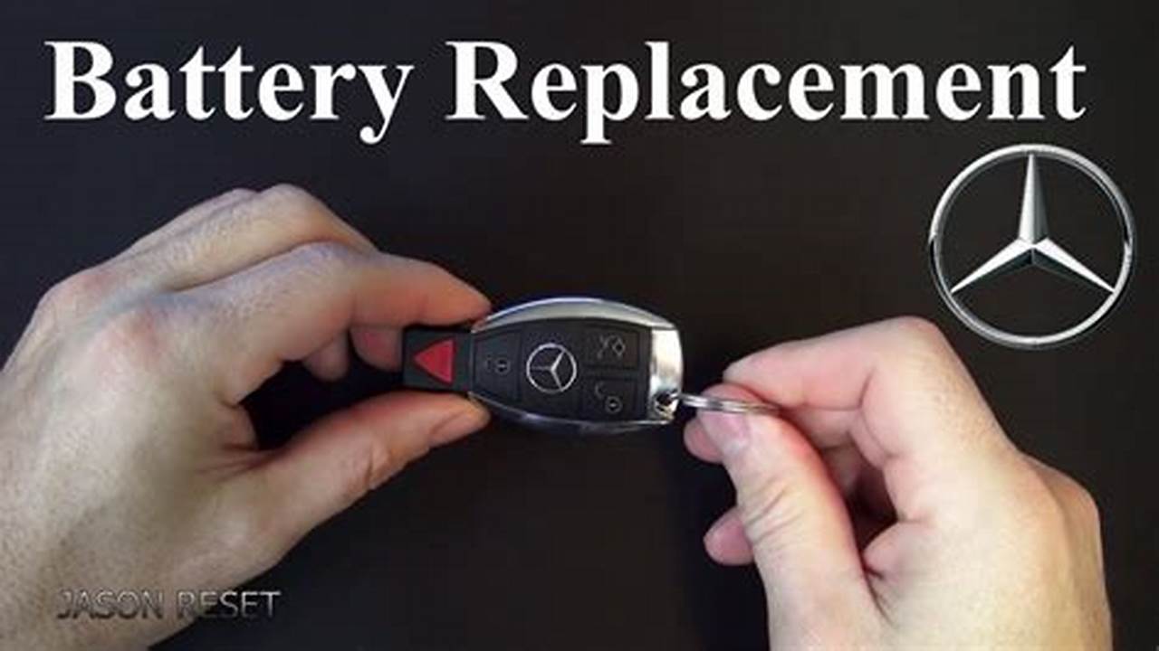 Easy Guide: How to Replace Your Mercedes Key Fob Battery