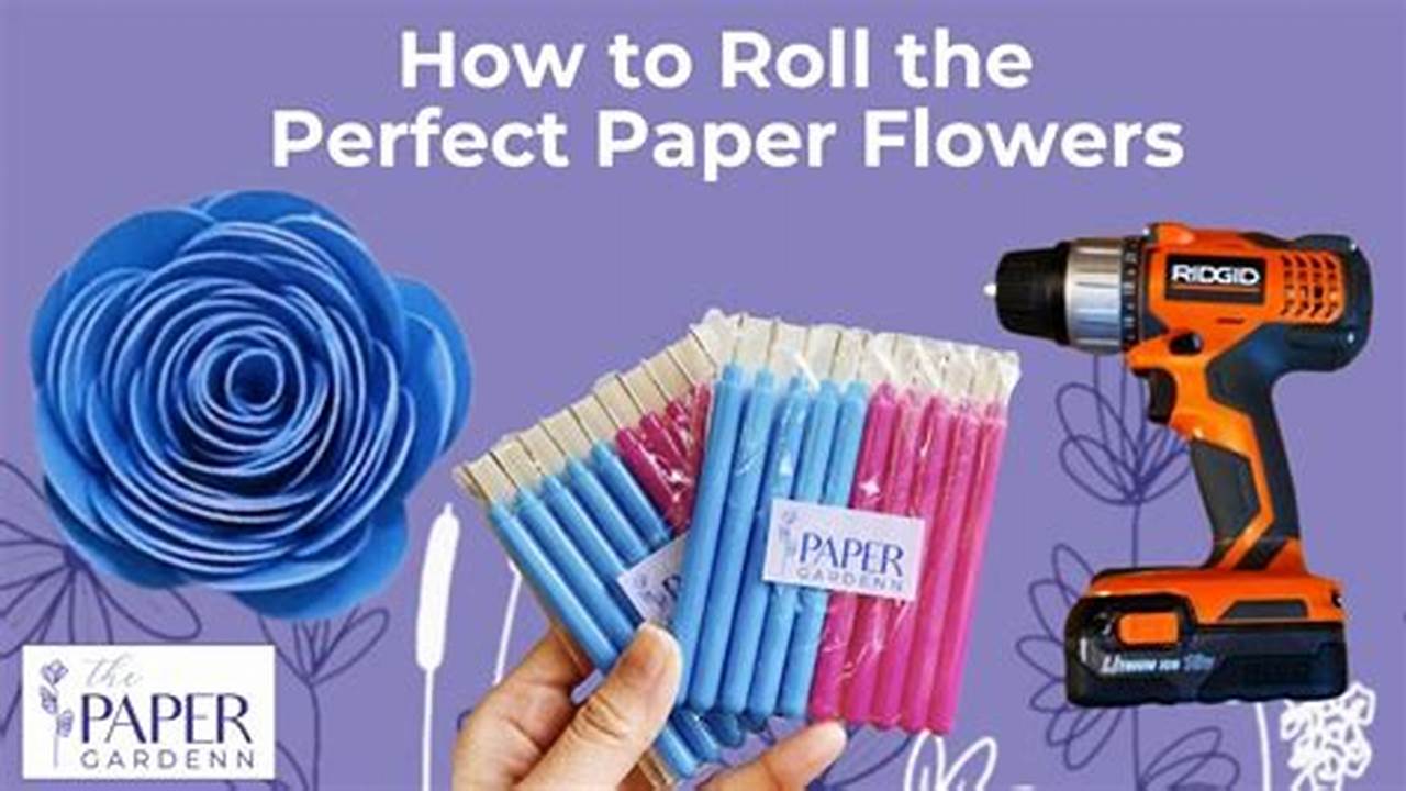 How To Roll A Paper
