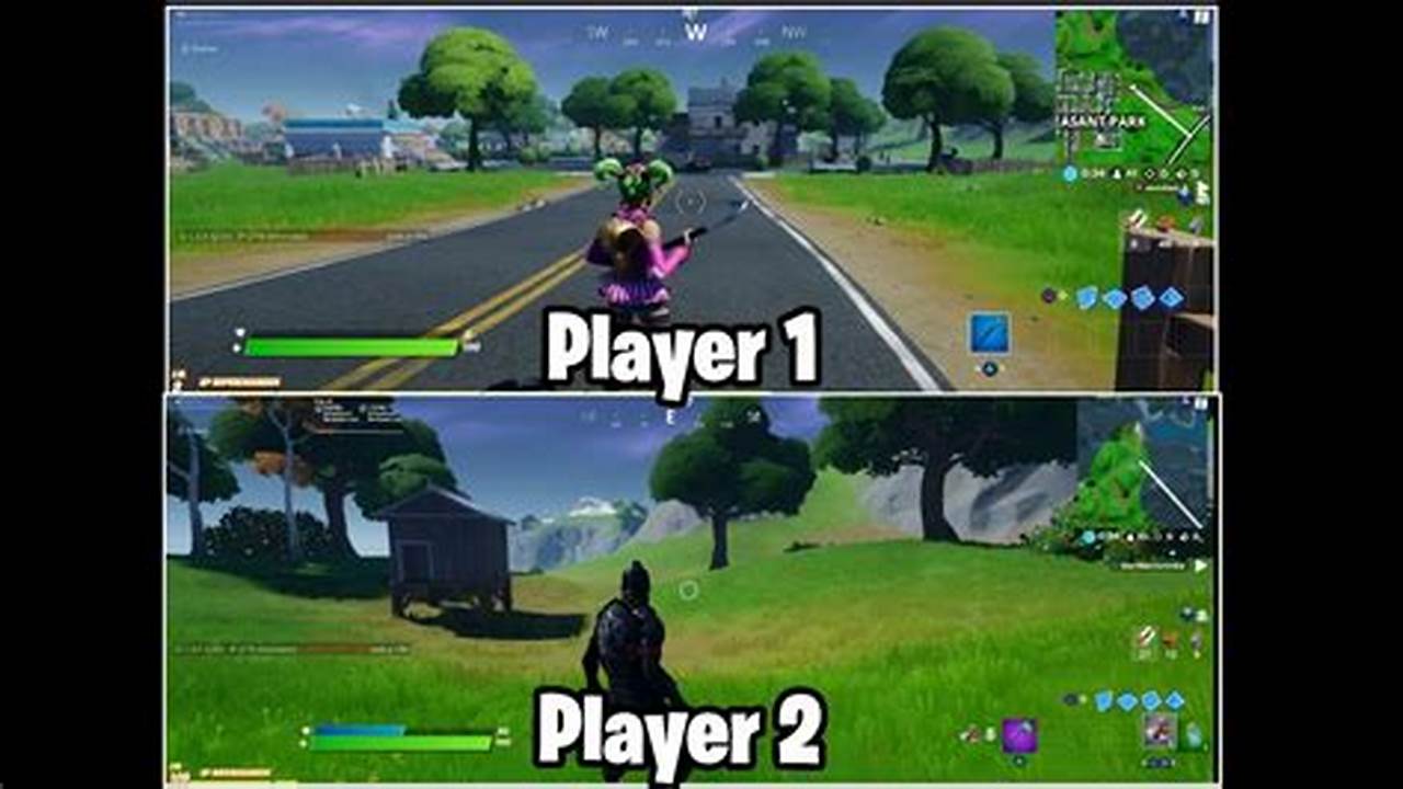 How To Play Fortnite Splitscreen