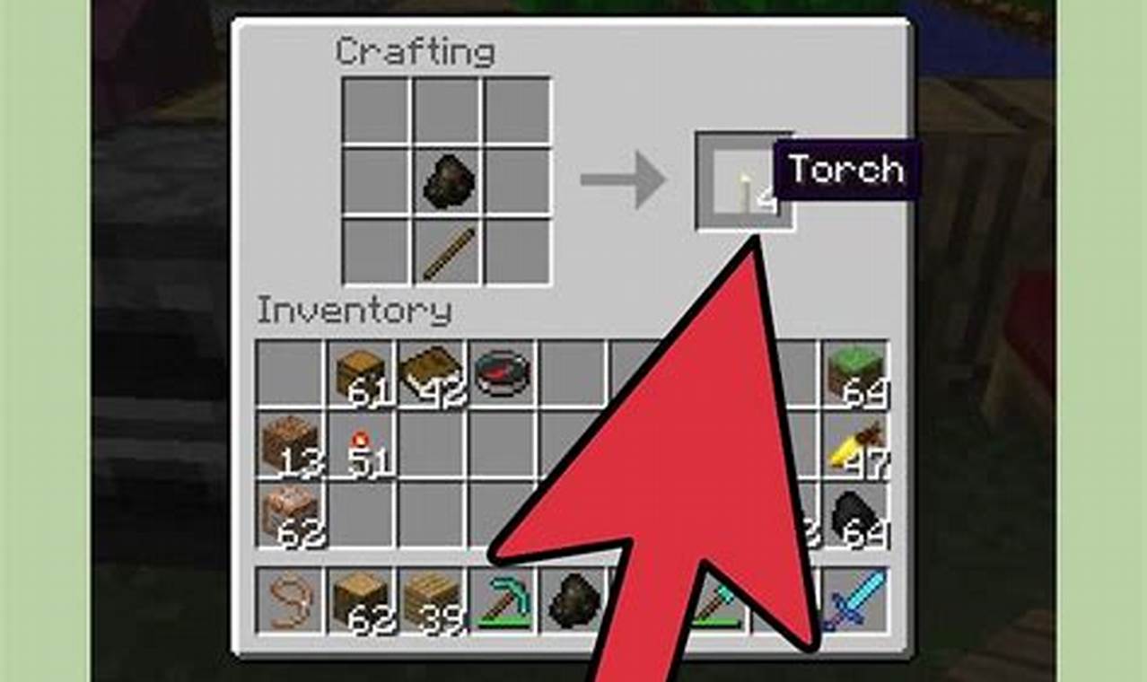 How To Craft A Torch In Minecraft: A Step-By-Step Guide