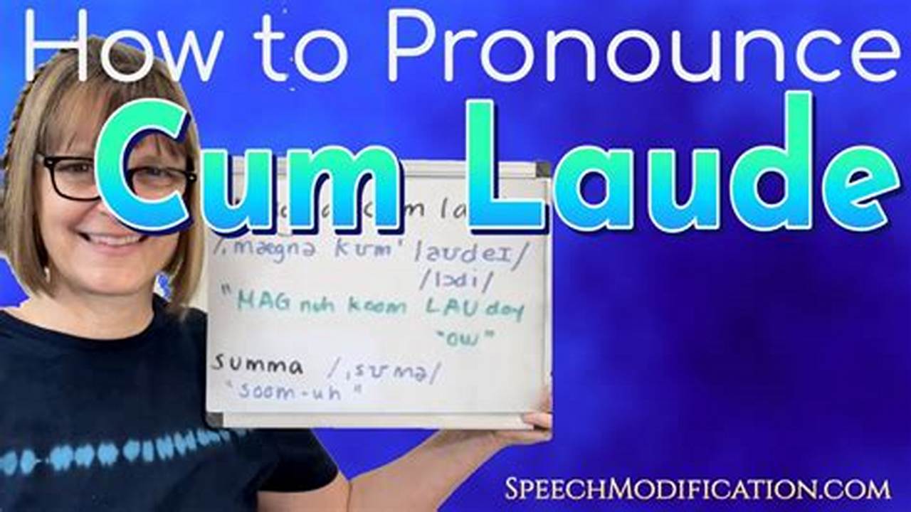 How to Pronounce Laude: A Step-by-Step Guide