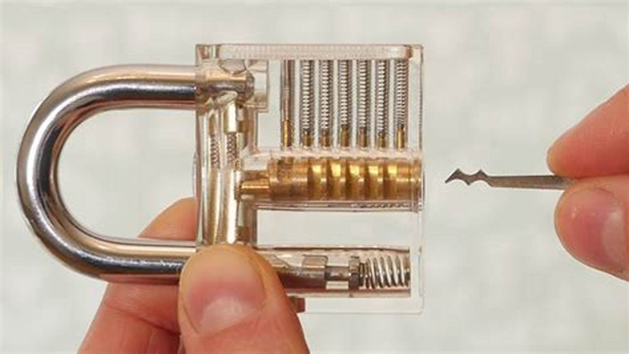 The Essential Guide: How to Effortlessly Pick a Padlock