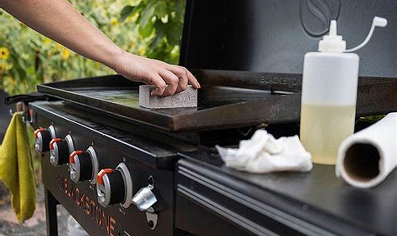 The Ultimate Guide to Cleaning Your Blackstone Griddle Hassle-Free