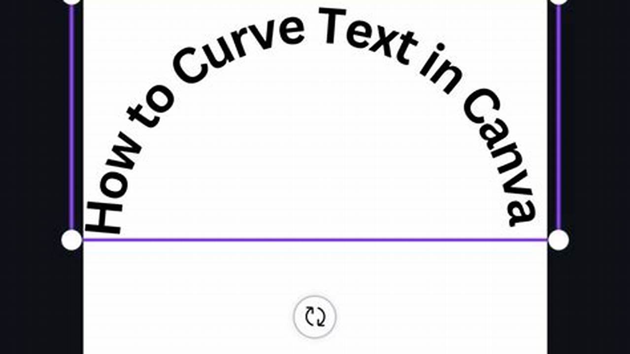 How To Curve Text In Canva