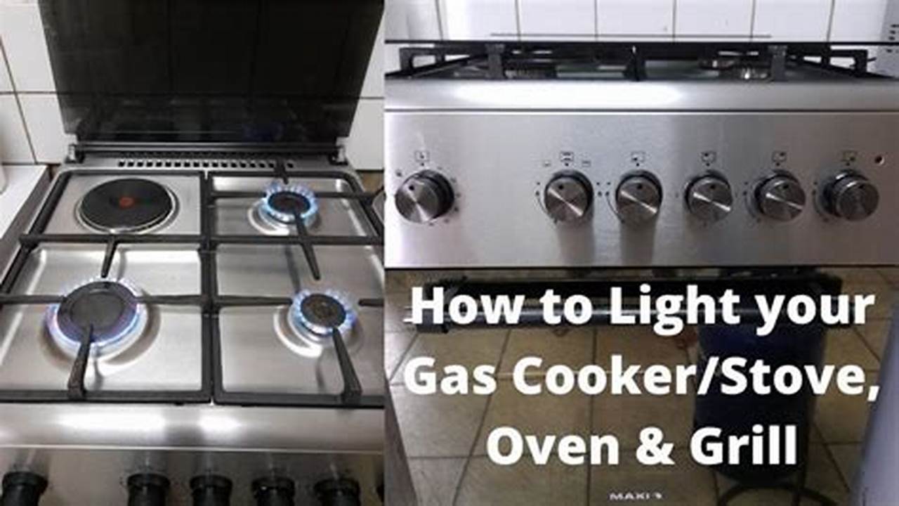 How To Light A Gas Cooker