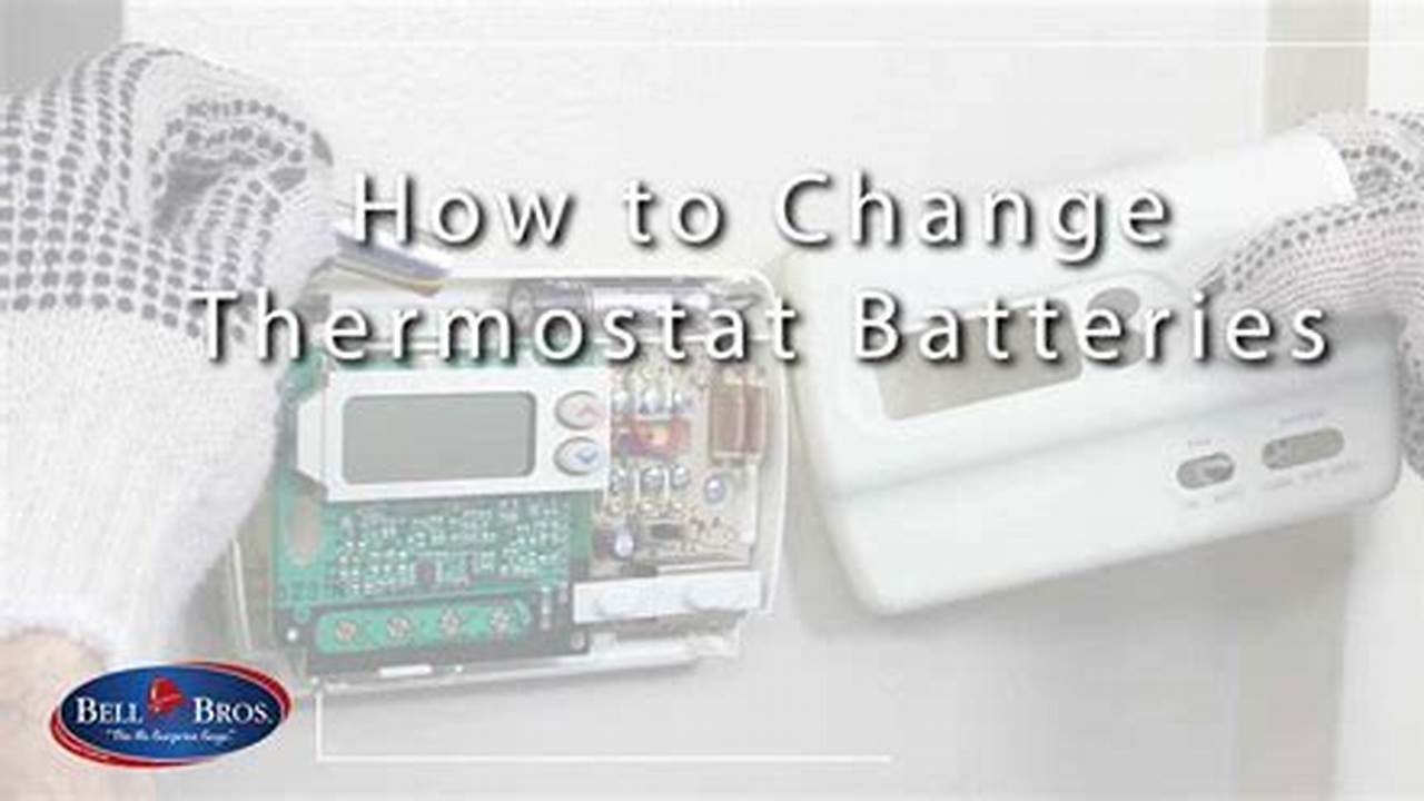 Easy Guide: How To Change Battery On Thermostat