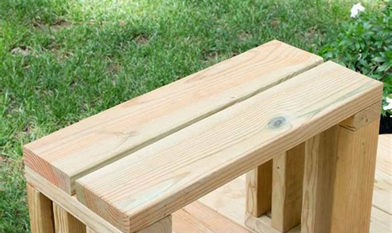 The Ultimate Guide to Crafting Your Own Wooden Bench