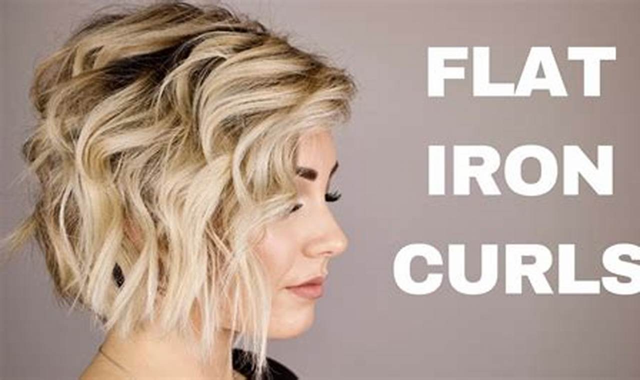 Definitive Guide: Curling Short Hair with a Straightener