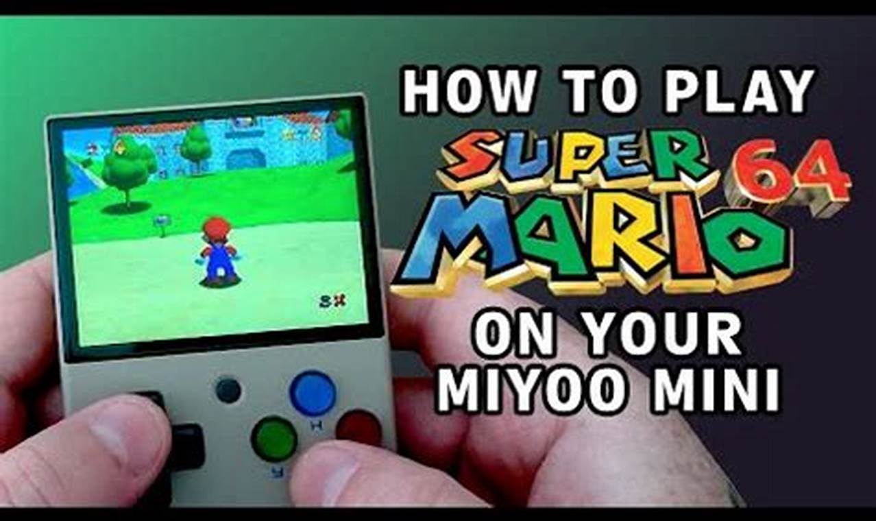 The Ultimate Guide to Installing RetroArch N64 on Your Miyoo Mini Plus