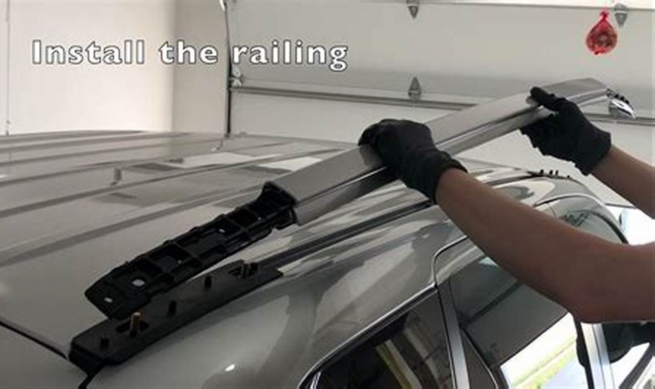 How To Effortlessly Install Roof Rails On Your 2024 Outlander