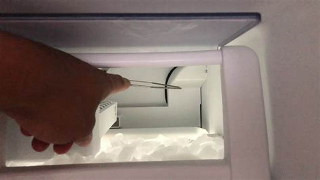 How To Off The Ice On A Ge Fridge